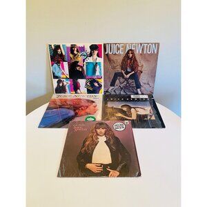 Lot of 5 Juice Newton Record Albums Well Kept Secret Juice Dirty Looks Quiet Lie